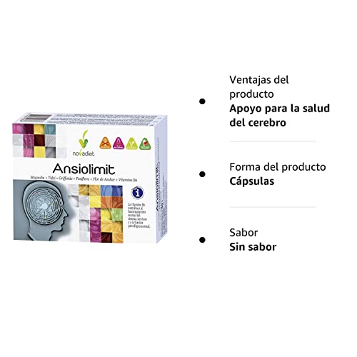 Novadiet Ansiolimit 60Cap 1 Unidad 35 g