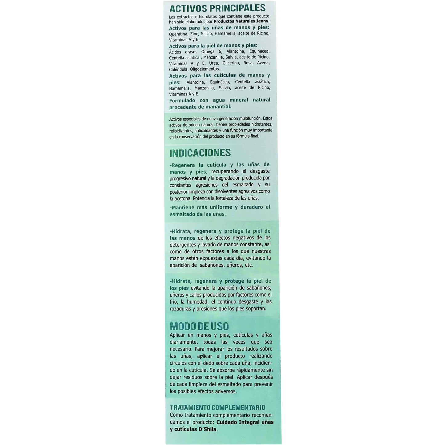 uñas crema