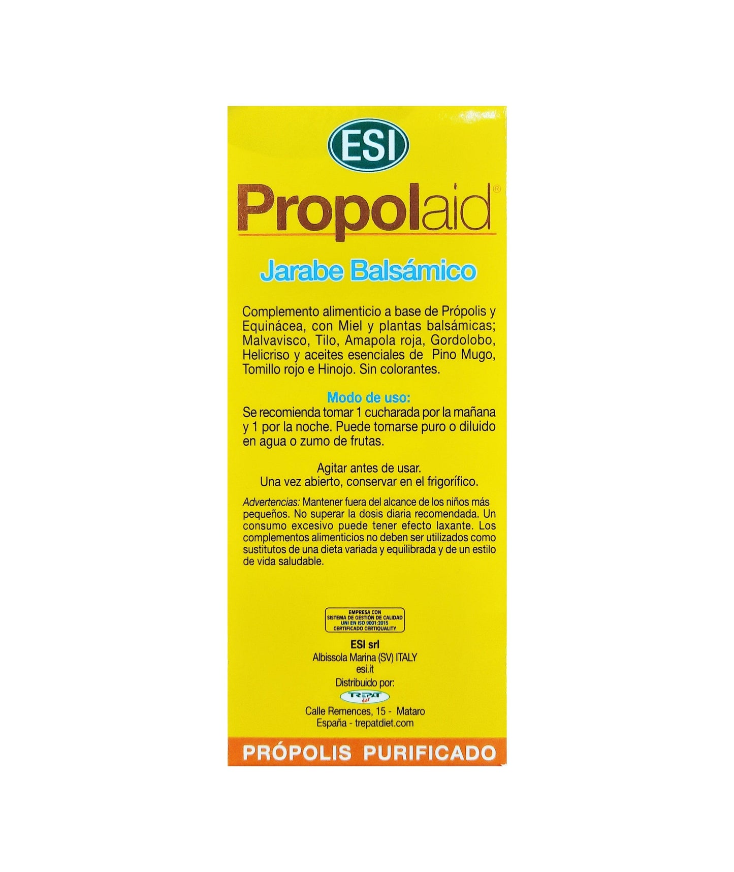 Propolaid Jarabe Balsámico de ESI