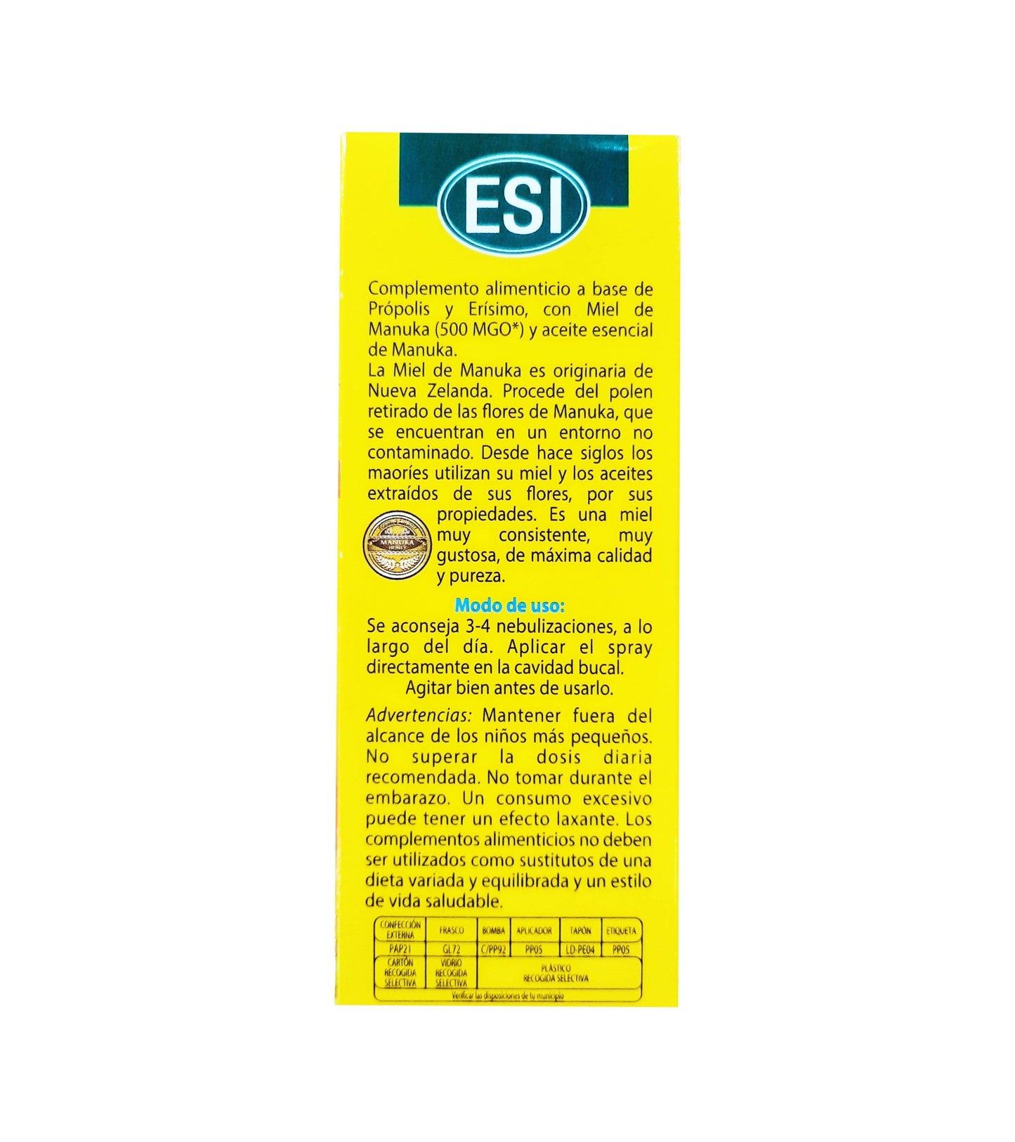 PropolGola spray de ESI