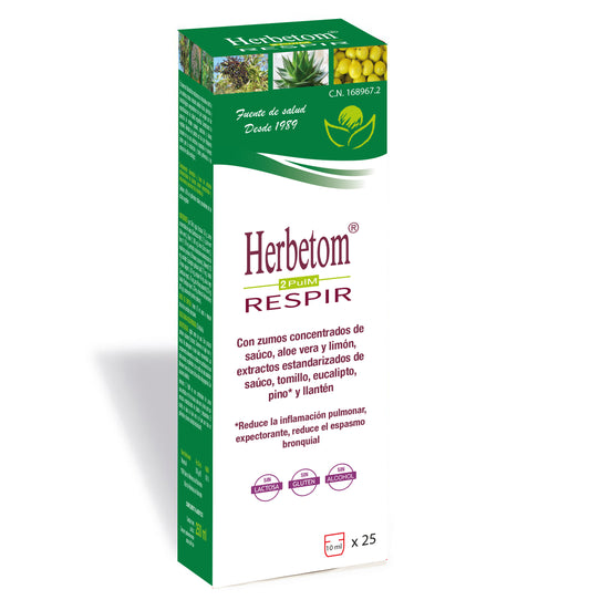 Herbetom 2 PULM RESPIR Jarabe 250ml BIOSERUM