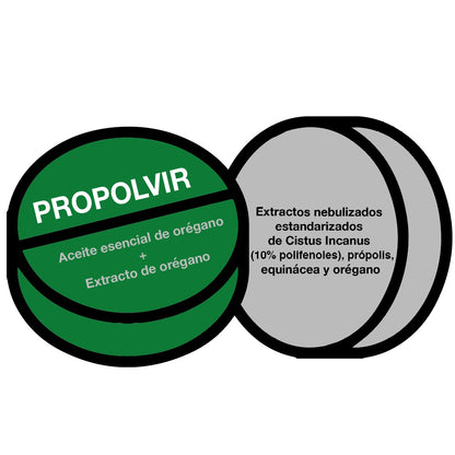 Bioserum PROPOLVIR 30 comprimidos