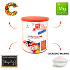 Novadiet COLAMAG BOTE 300gr con Colágeno de origen marino + Ácido hialurónico + Magnesio + Vitamina C