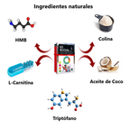 Novadiet KESACIAL 30 Cápsulas con HMB, Aceite de Coco y Café Verde