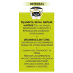 Novadiet Jalea Real 2000 Defensas 20 viales con  jalea real, equinácea, reishi, shiitake, maitake, vitaminas