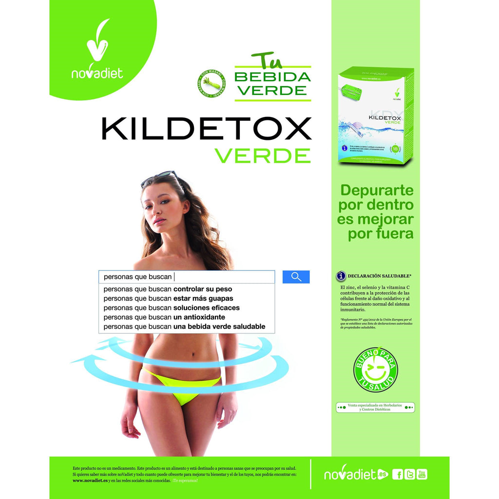 Novadiet  KILDETOX 18 Sobres