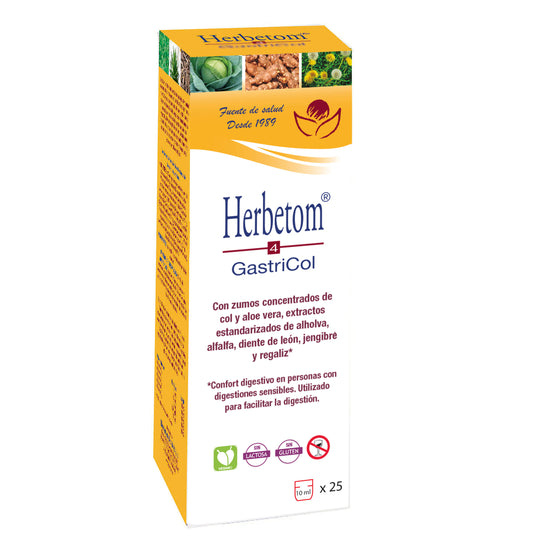 Herbetom 4 GASTRICOL jarabe 250 ml Bioserum