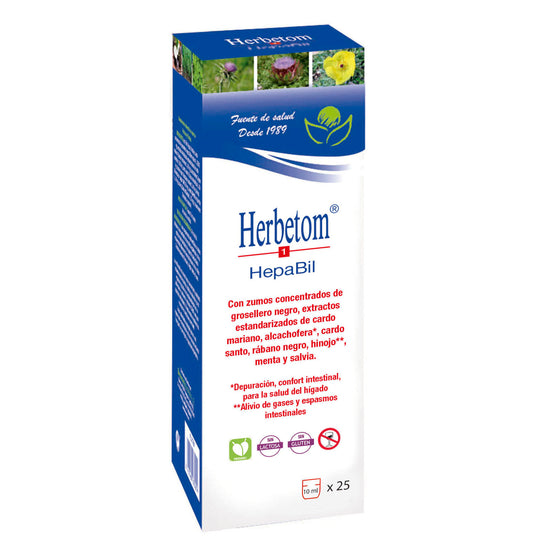 Herbetom 1 HEPABIL  jarabe 250 ml Bioserum