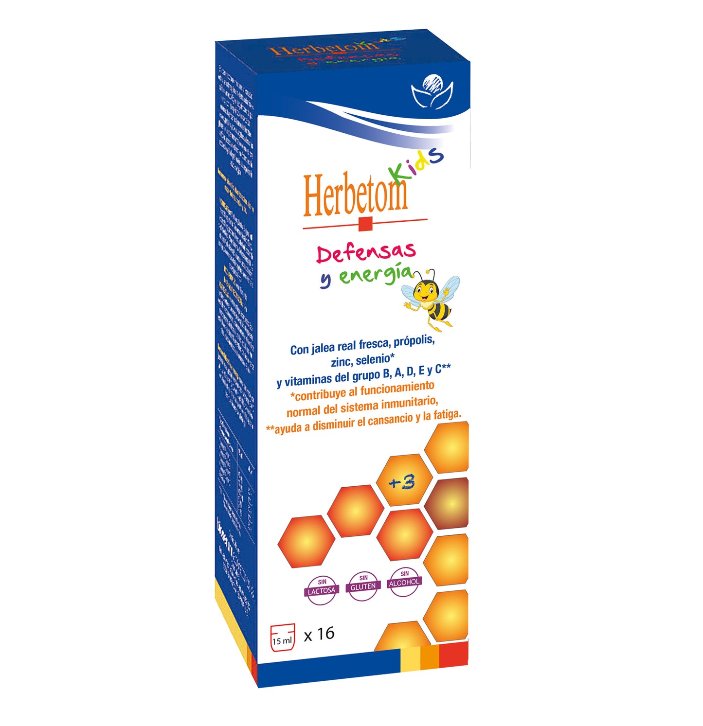 Herbetom KIDS DEFENSAS Y ENERGÍA  jarabe 250 ml BIOSERUM