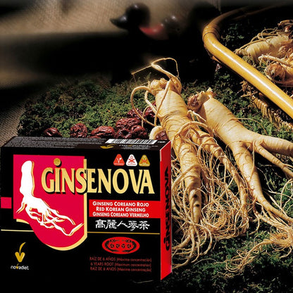 Novadiet GINSENOVA 60 capsulas a base de Ginseng Coreano Rojo