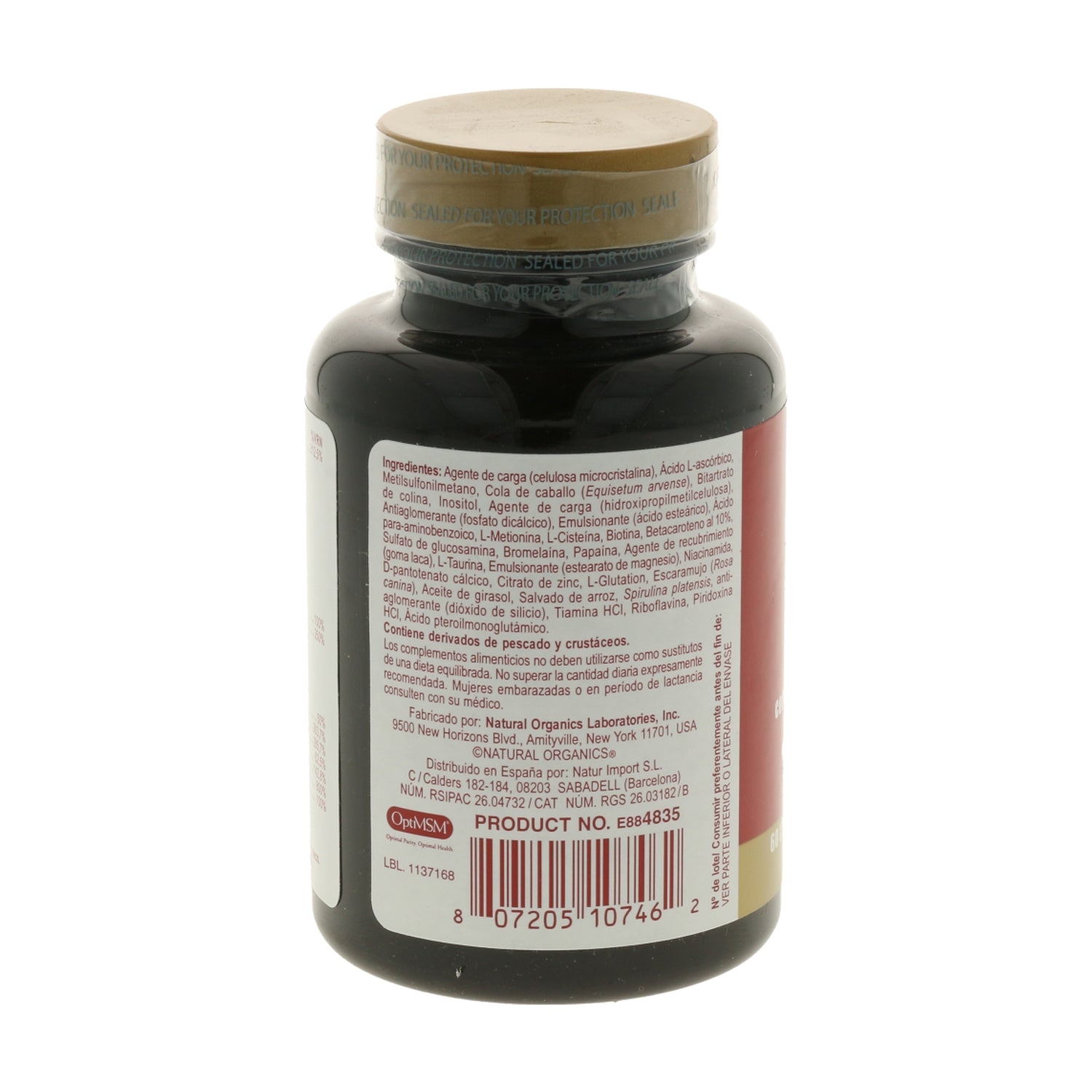 Natures Plus ULTRAHAIR con Msm - 60 comprimidos