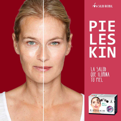 Novadiet PIELESKIN 30 cápsulas con SkinAx²™, Collactive, Ácido Hialurónico, Granada y Coenzima Q10