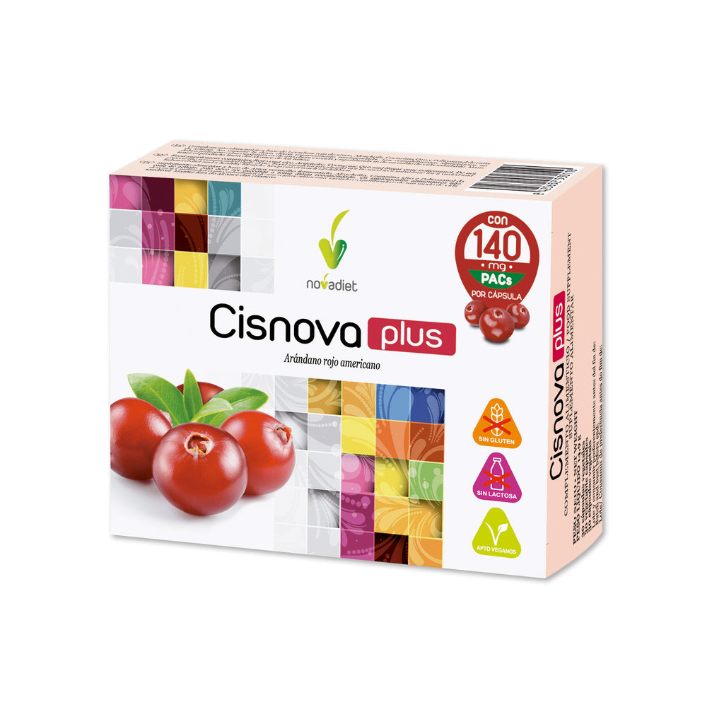 Novadiet CISNOVA PLUS 60 Cápsulas con Arandano Rojo Americano