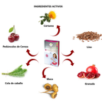 Novadiet MEPAUSOL 60 capsulas, con Vitamina B6, Cártamo, Maca y Pedúnculos de Cereza