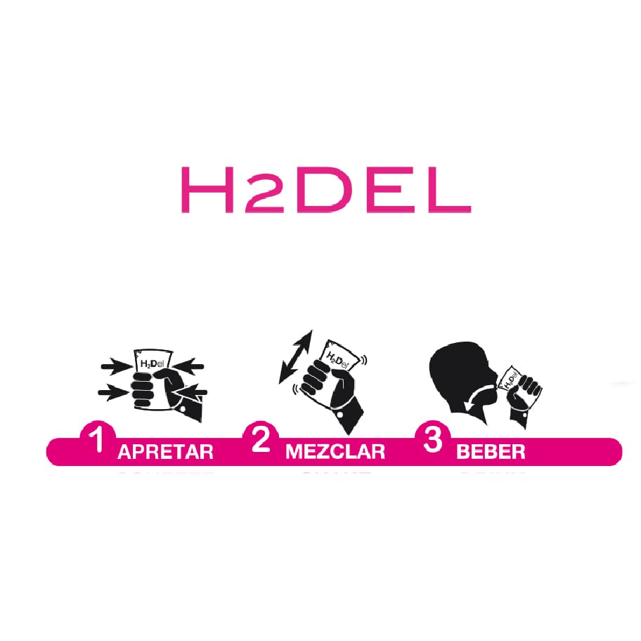 Novadiet H2DEL 10 Sobres con Mezcla extractos de Plantas (Cola de Caballo, Hibisco, etc), Capsicum y Probióticos