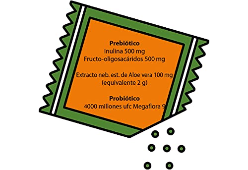 Simbiótico Plus Nenúfar 7 sobres de 4,8g - Herbetom Bioserum | Mezcla de fermentos lácticos | Lactobacillus rhamnosus | Prebiótico + Probiótico y aloe vera