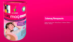 Novadiet COLAMAG MENOPAUSIA 300gr con Colágeno de origen marino, Mango africano, Cimicífuga, Pasiflora,Vitaminas, Minerales
