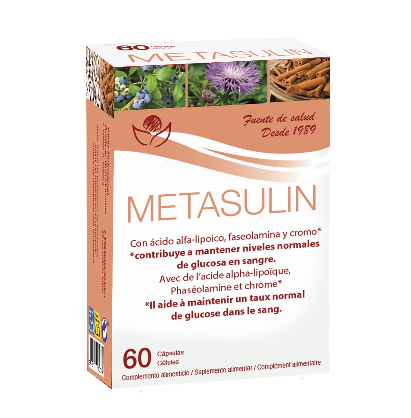 Bioserum METASULIN 60 capsulas