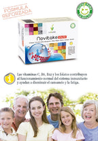 Novadiet NOVITAKE IMUNO 20 viales con Vitamina C, Cordyceps, Champiñón del Sol, Reishi, Shiitake, Maitake, Astrágalo