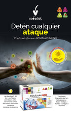 Novadiet NOVITAKE IMUNO 20 viales con Vitamina C, Cordyceps, Champiñón del Sol, Reishi, Shiitake, Maitake, Astrágalo