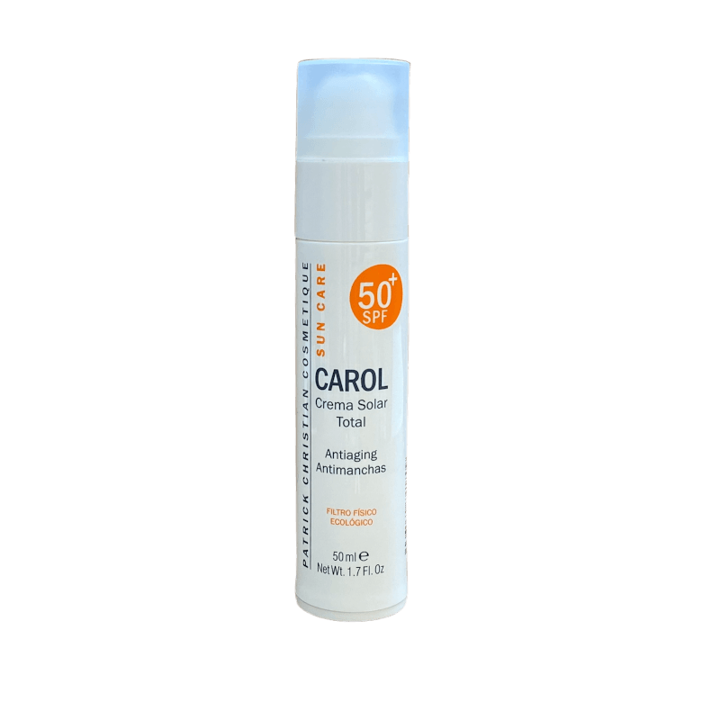 Crema solar CAROL pantalla total SPF50+ 50ml - rebostweb