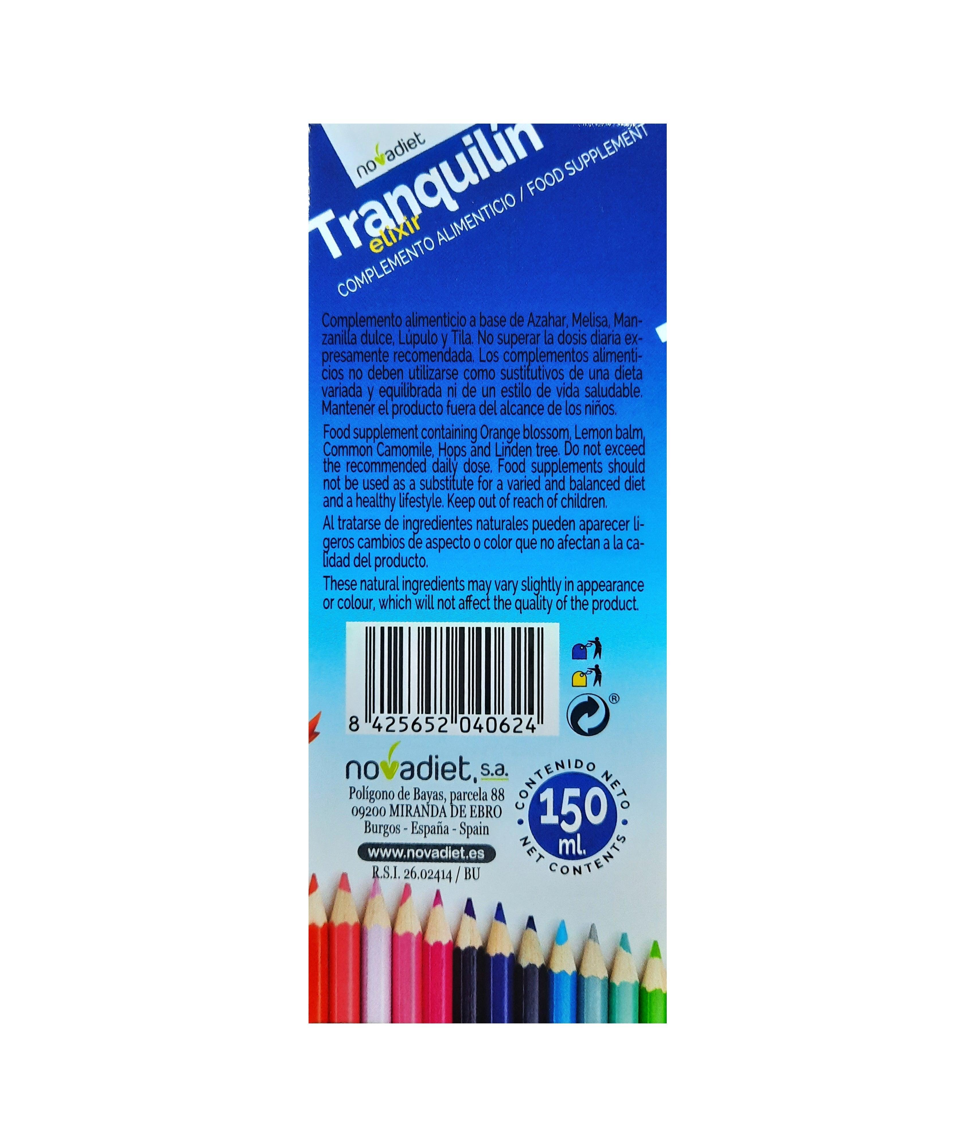 Tranquilín 150ml NOVADIET