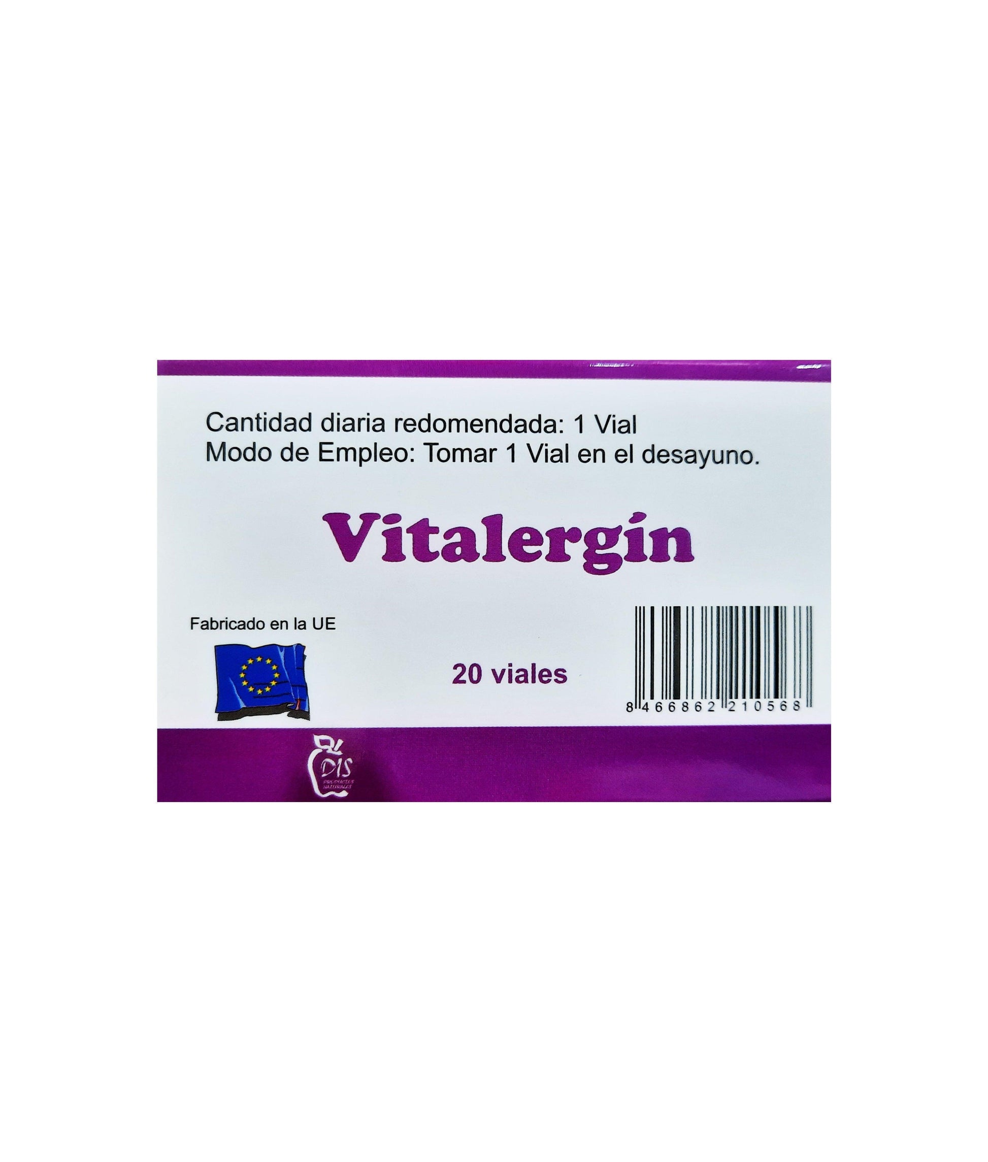 Vitalergin 20 ampollas de DIS 